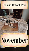 Tee und Gebäck Post Novemder – Snail Mail Briefe & Regency Stories